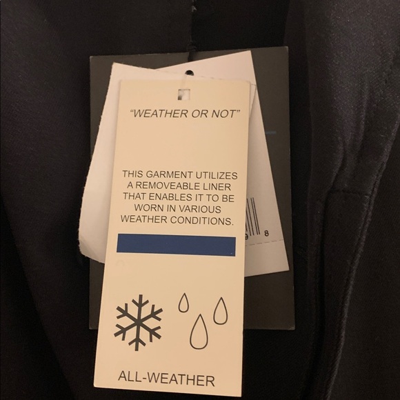 NWT LONDON FOG Men’s All Weather Trench Coat + Zip Lining - Black - Big & Tall - Picture 5 of 14